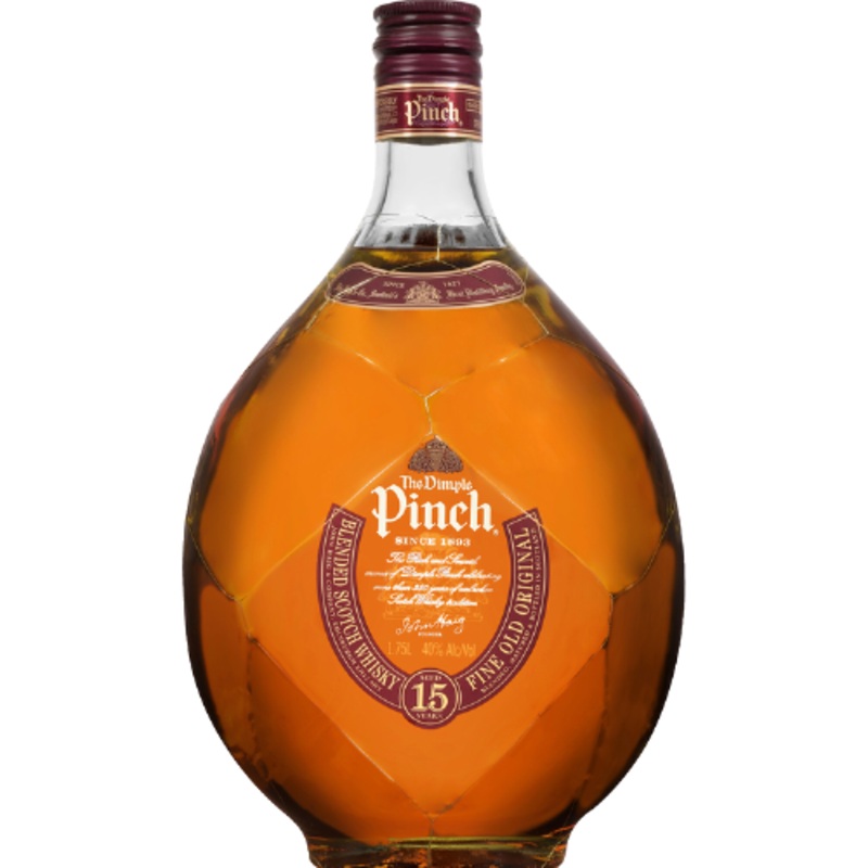 Dimple Pinch Blended Scotch 15 Yr 80 1.75 L