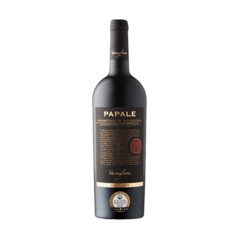 Varvaglione Papale Linea Oro Primitivo Di Manduria 750 ml