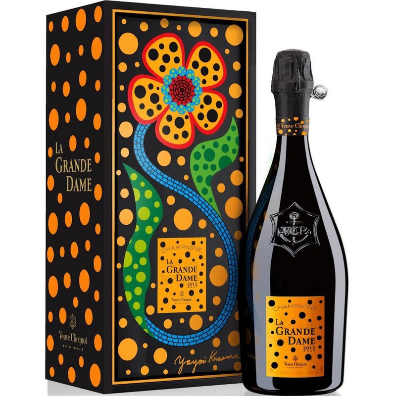 Veuve Clicquot La Grande Dame Yayoi Kusama Limited Edition In Gift Box 2012