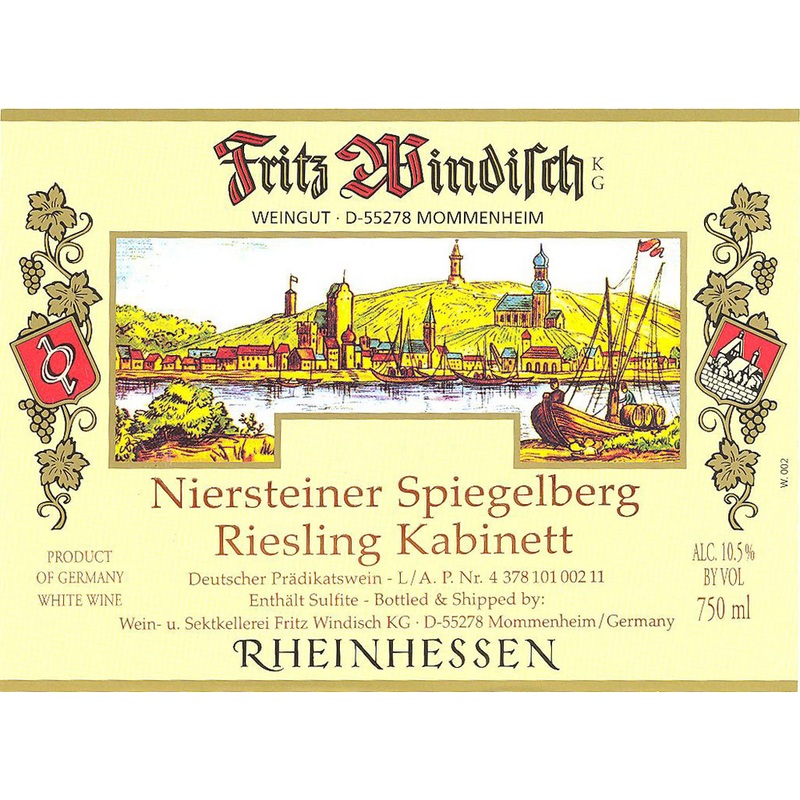 Windisch Kabinett Niersteiner Spiegelberg Riesling 750ml