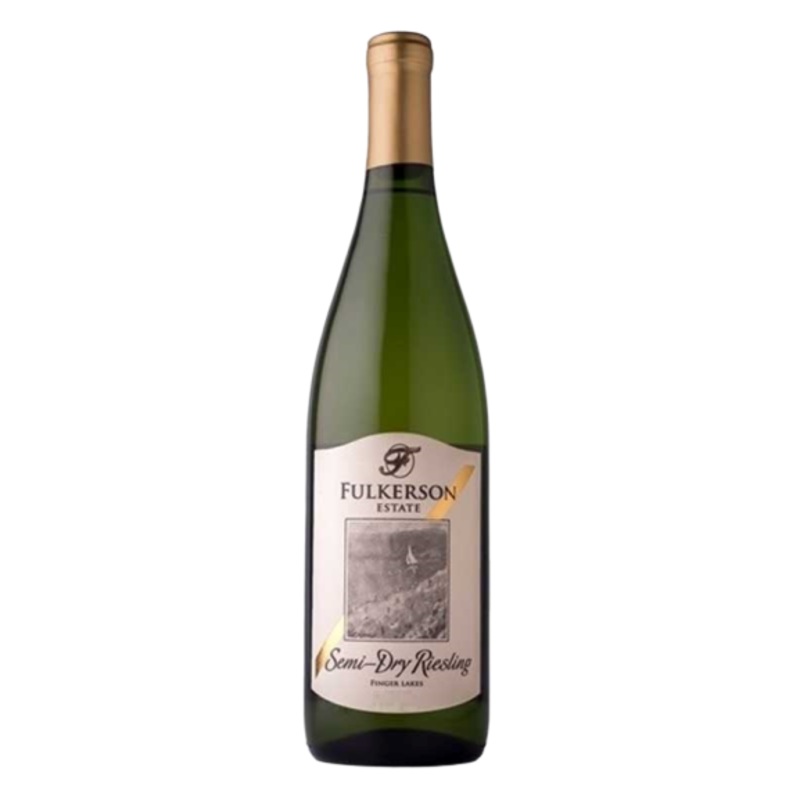 Fulkerson Riesling Semi-Dry Estate Grown Seneca Lake 750 ml
