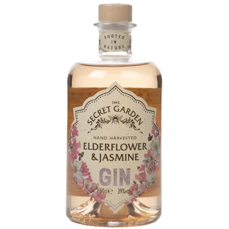 Secret Garden Elderflower & Jasmine Gin 50cl