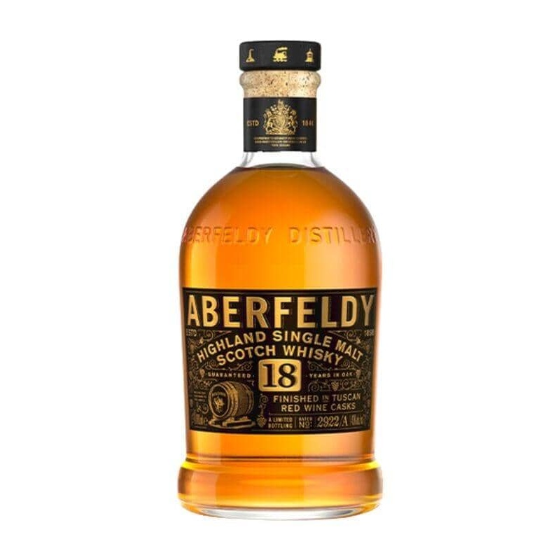 Aberfeldy 18 Year Old Finished in Tuscan Red Wine Casks 2022 Limited Edition 750mL