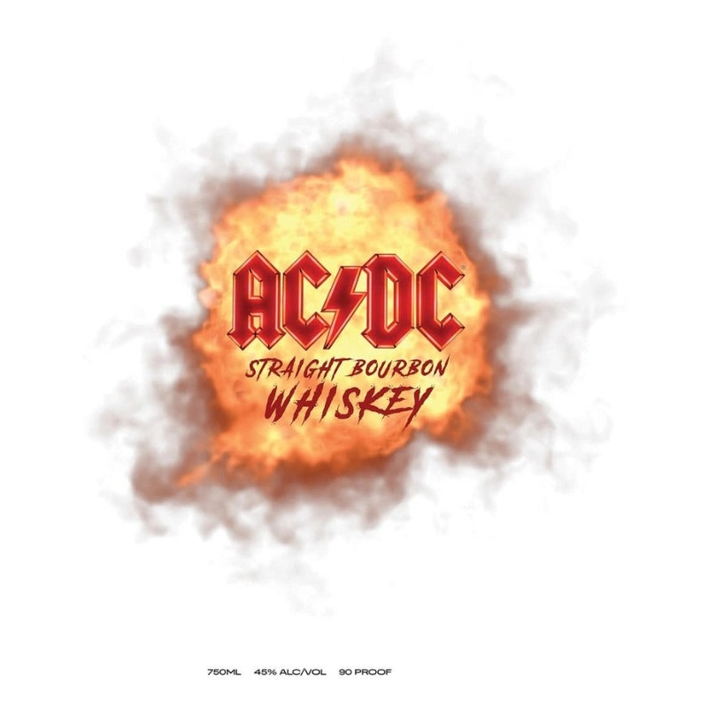 AC/DC Straight Bourbon Whiskey 750mL