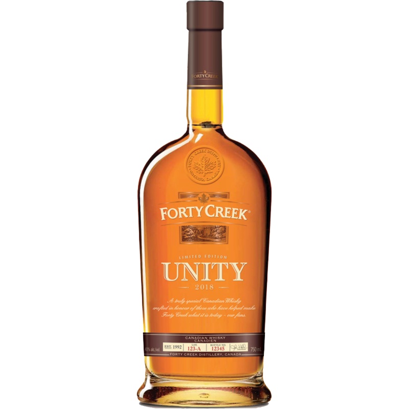 Forty Creek Canadian Whisky Unity 2018 Limited Edition 86 750 ML