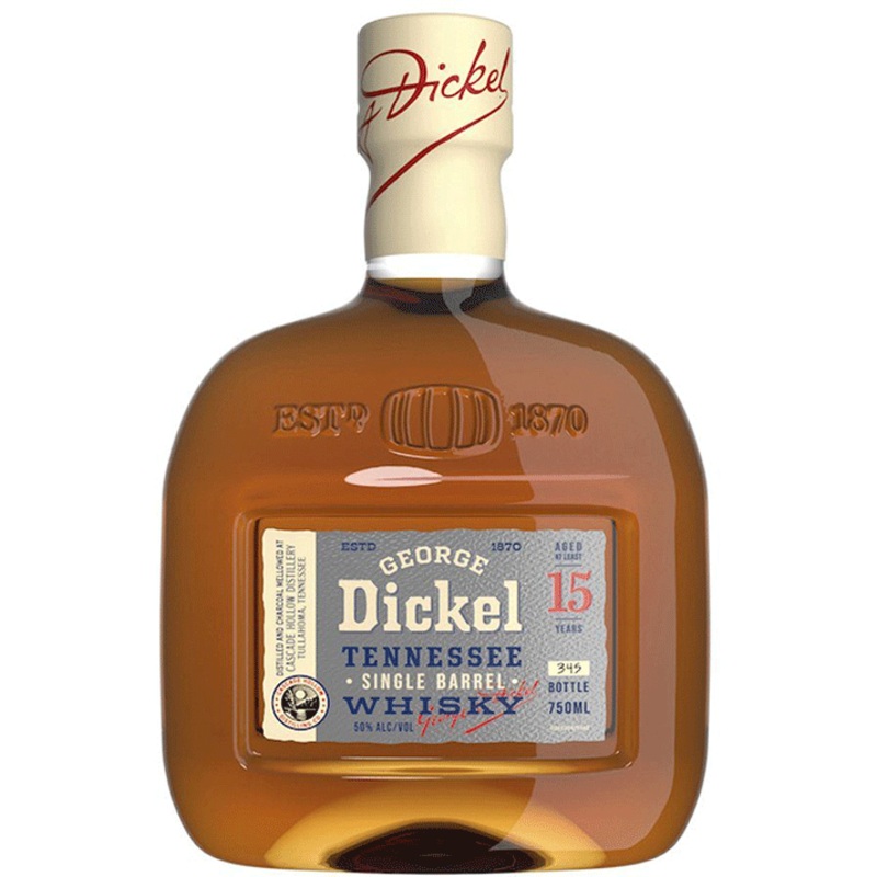 George Dickel Single Barrel 15 Year Tennessee Whiskey Wooden Cork Barrel Pick